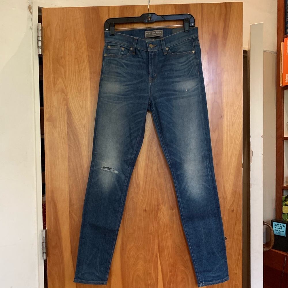 J Crew size 28 Point Sur Denim “Epic Skinny.” NWT
